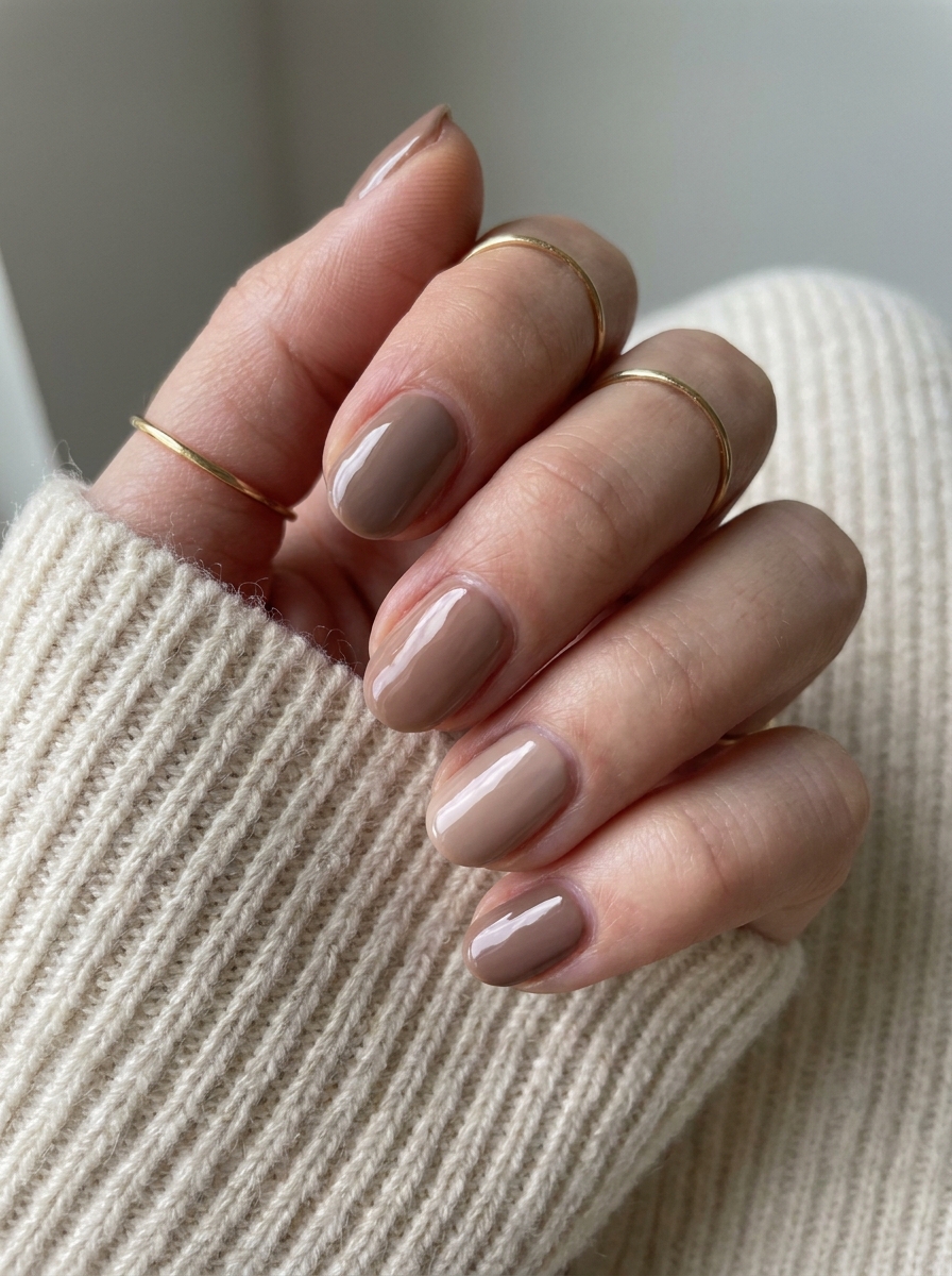 Elegant Simple Fall Nails als Simple Fall Nails Inspiration 2026